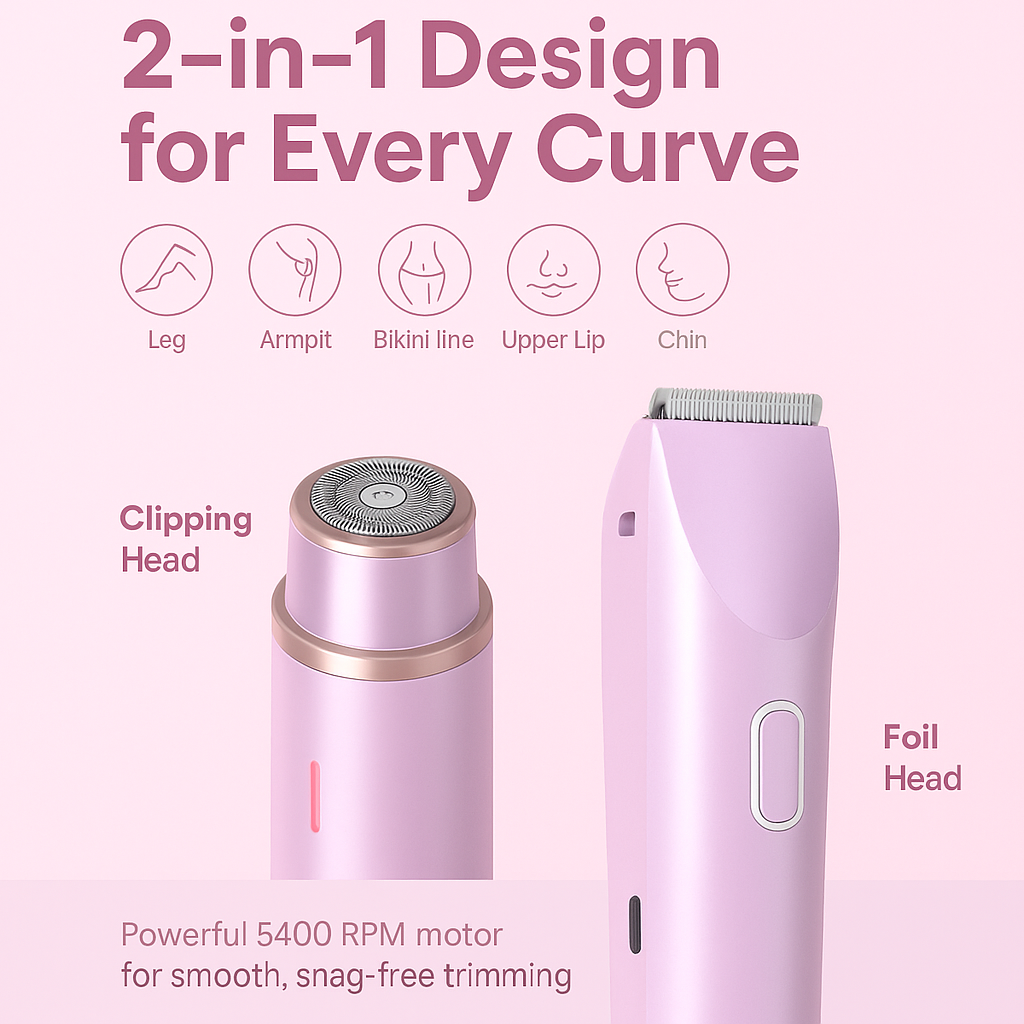ClearKind 2-in-1 Shaver™